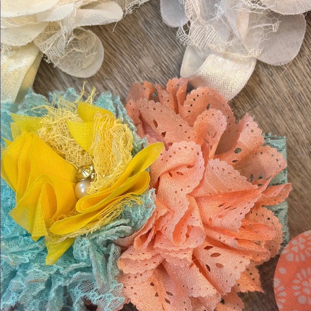 Colorful Floral Kids Hair Accessories Set of 14